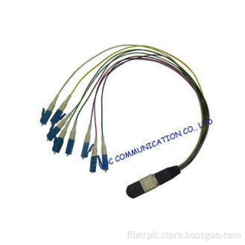 MPO Multi Core Fiber Duplex Patch Cord For Passive and Acti